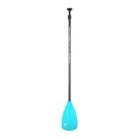 Two Bare Feet 2 Piece Fibreglass Hybrid SUP Paddle - Aqua Extra Image 2 Preview